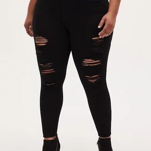Torrid high rise skinny jeans